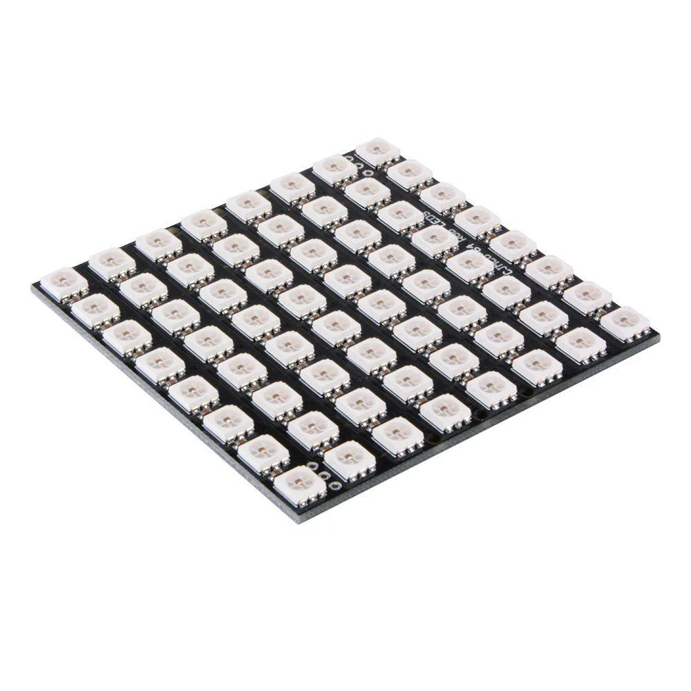 WS2812 64-Bit RGB LED Matrix (8x8) image 2