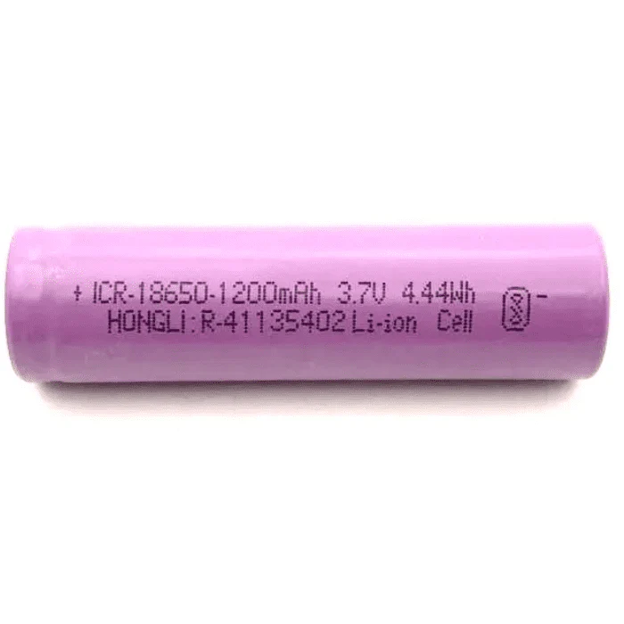 3.7V 1200mAh 18650 Battery image 2