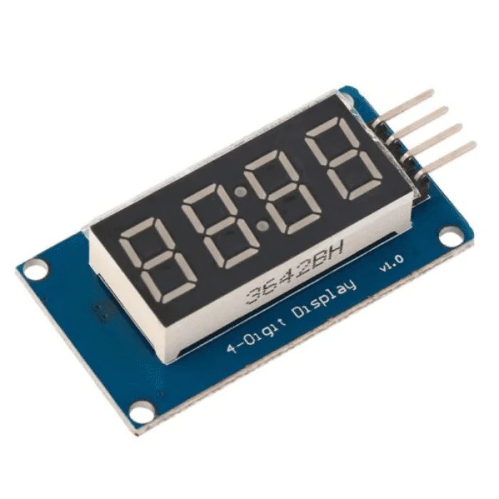 TM1637 4-Digit 7-Segment LED Display Module