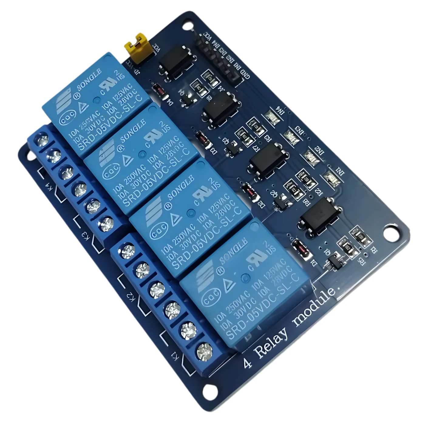 4 Channel 5V Relay Board image 3