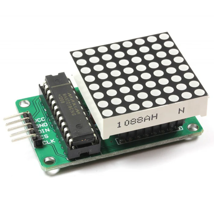 MAX7219 8x8 LED Dot Matrix Display Module image 2