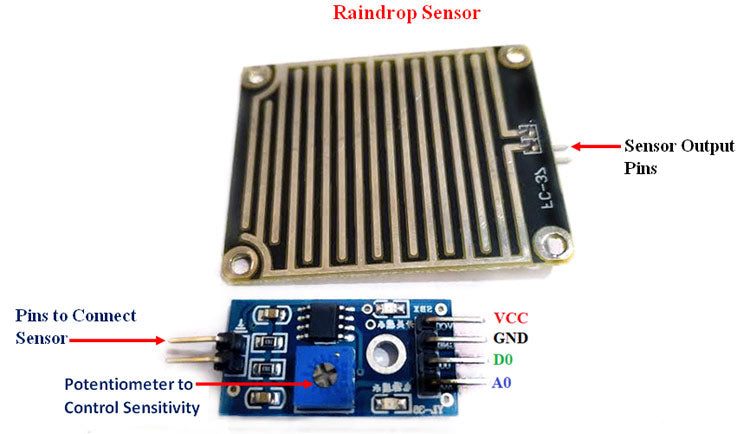 Rain Drop Sensor Module image 3